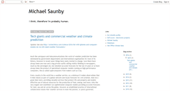Desktop Screenshot of mike.saunby.net